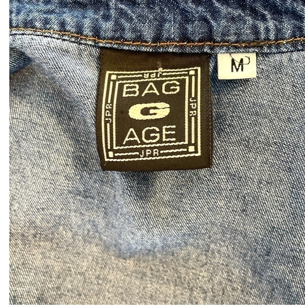 JPR Baggage, Western Style Denim Shirt, Snap Buttons, Excellent Condition - Picture 4 of 4